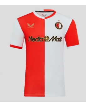 Feyenoord Maglia Gara Casa Repliche 2025-26 Maniche Corte
